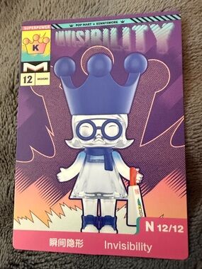 “ Invisibility “ Molly my Superpower.